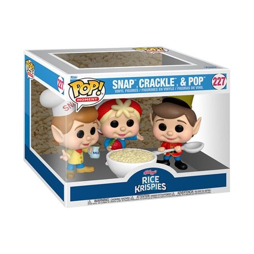 Funko Pop! 227 Moment Kelloggs Rice Krispies Snap, Crackle, and Pop - for just $35.67! 