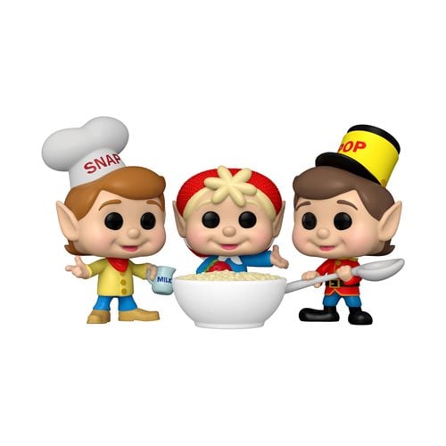 Funko Pop! 227 Moment Kelloggs Rice Krispies Snap, Crackle, and Pop - Just $34.50! Shop now at Retro Gaming of Denver