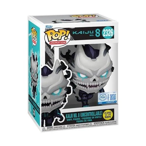 Funko Pop! 2326 Animation - Kaiju No. 8 (Uncontrollable) Glow-in-the-Dark Vinyl Figure - for just $16.99! 