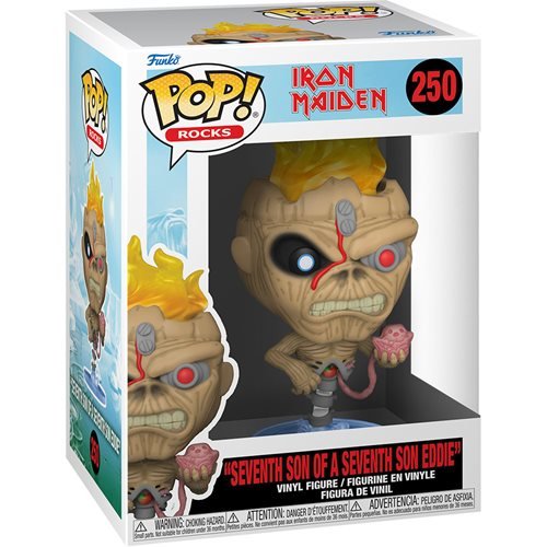 Funko Pop! 250 Rocks - Iron Maiden - "Seventh Son of a Seventh Son Eddie" Vinyl Figure - Just $11.99! Shop now at Retro Gaming of Denver