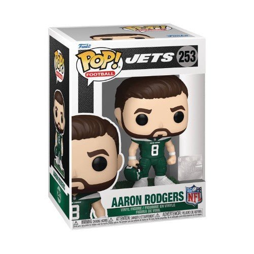 Funko Pop! 253 - NFL - Jets Aaron Rodgers Vinyl Figure - for just $12.99! 