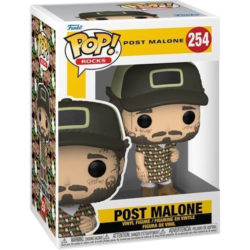 Funko Pop! 254 Rocks - Post Malone Sundress Vinyl Figure - Just $11.99! Shop now at Retro Gaming of Denver