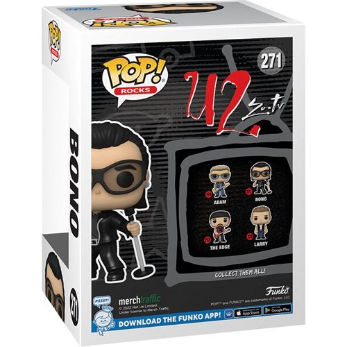 Funko Pop! 271 Rocks - U2 - Bono Vinyl Figure - Just $11.99! Shop now at Retro Gaming of Denver