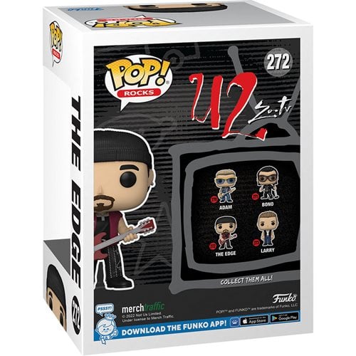 Funko Pop! 272 Rocks - U2 - The Edge Vinyl Figure - for just $12.67! 