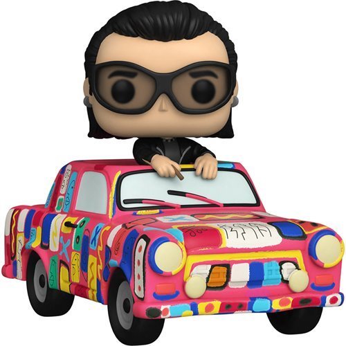 Funko Pop! 293 Rides - U2 - Bono with Achtung Baby Car Deluxe Vinyl Figure - for just $26.67! 