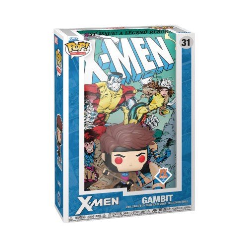 Funko Pop! #31 X-Men #1 Gambit Comic Cover Figure with Case - PREVIEWS Exclusive - Just $29.99! Shop now at Retro Gaming of Denver