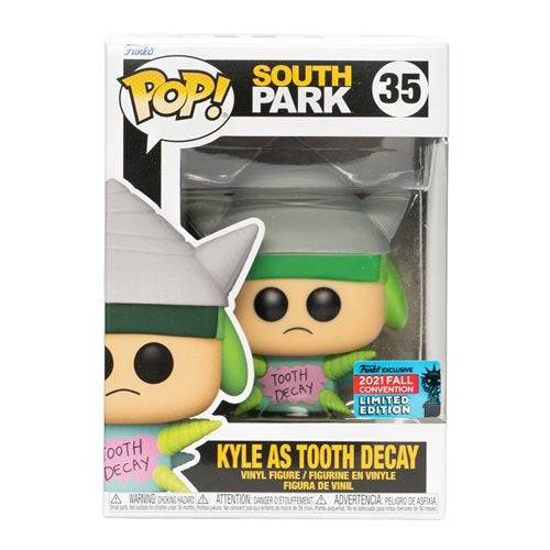 Funko Pop! 35 - South Park - Kyle Tooth Decay Vinyl Figure - 2021 Convention Exclusive - for just $15.67! 