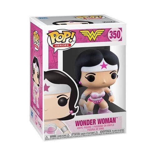 Funko Pop! 350 Heroes - Wonder Woman Breast Cancer Awareness Vinyl Figure - for just $12.67! 