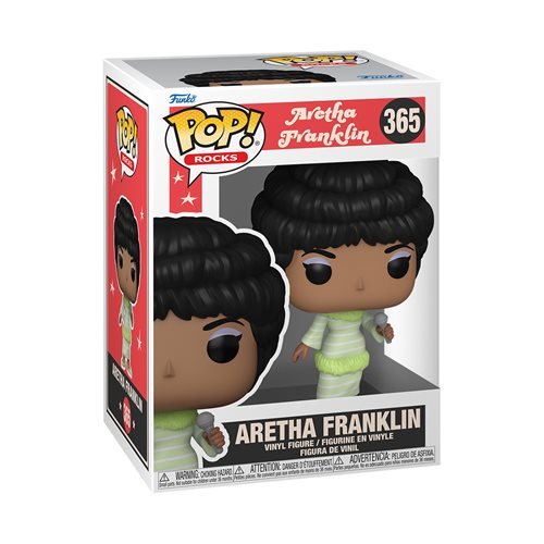 Funko Pop! 365 Rocks - Aretha Franklin(Green Dress) Vinyl Figure - Just $11.99! Shop now at Retro Gaming of Denver