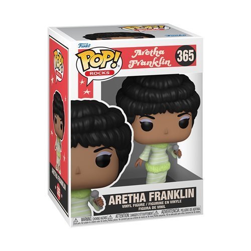 Funko Pop! 365 Rocks - Aretha Franklin(Green Dress) Vinyl Figure - for just $14.99! 