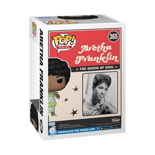 Funko Pop! 365 Rocks - Aretha Franklin(Green Dress) Vinyl Figure - for just $14.99! 