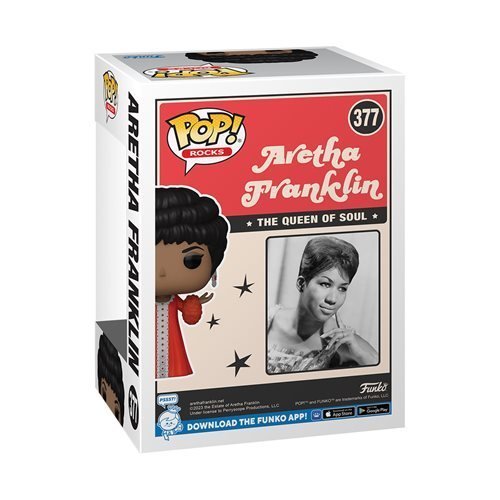 Funko Pop! 377 Rocks - Aretha Franklin (Andy Williams Show) Vinyl Figure - for just $14.67! 