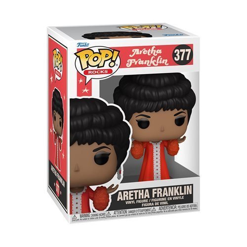 Funko Pop! 377 Rocks - Aretha Franklin (Andy Williams Show) Vinyl Figure - for just $14.99! 