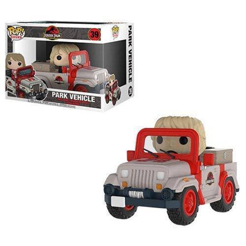 Funko Pop! 39 - Movies - Jurassic Park - Jeep with Ellie Sattler Vinyl Figure - for just $65.67! 
