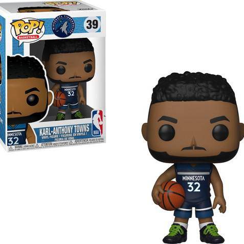 Funko Pop! 39 Pop Basketball - Timberwolves - Karl-Anthony Towns vinyl figure - Just $16.50! Shop now at Retro Gaming of Denver