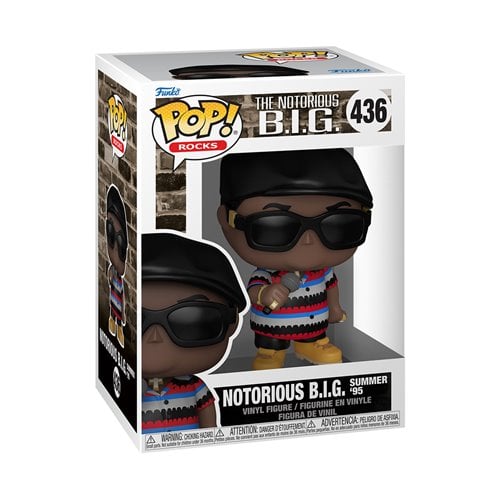 Funko Pop! #436 Rocks - Notorious B.I.G. Summer '95 Vinyl Figure - for just $12.67! 