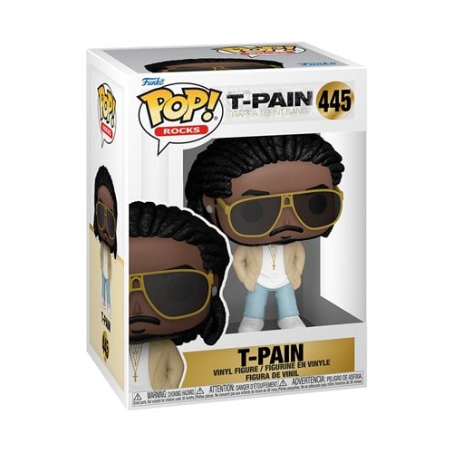 Funko Pop! #445 Rocks - T-Pain (Rappa Ternt Sanga) Vinyl Figure - for just $12.67! 