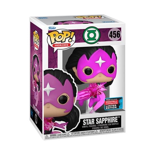 Funko Pop! 456 DC Comics - Star Sapphire Vinyl Figure - 2022 Convention Exclusive - for just $14.99! 