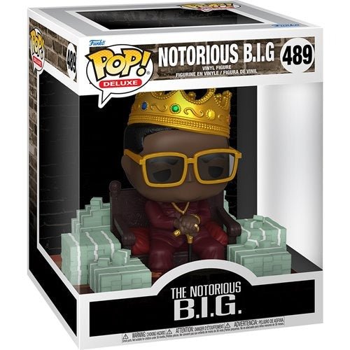 Funko Pop! #489 - Notorious B.I.G. Deluxe Vinyl Figure - for just $28.99! 