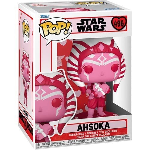 Funko Pop! 496 - Star Wars Valentines Ahsoka Bobble Head - for just $14.99! 