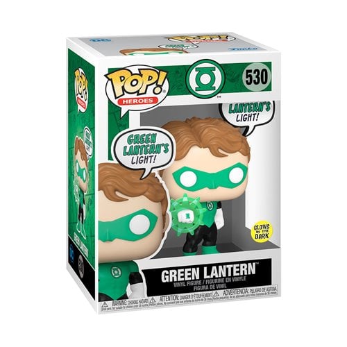 Funko Pop! 530 DC Comics Green Lantern Glow-in-the-Dark Vinyl Figure - for just $14.99! 