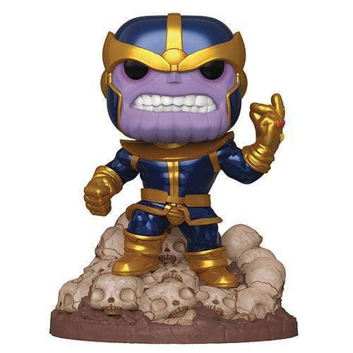 Funko Pop! 556 - Marvel Heroes - Thanos Snap 6-Inch Vinyl Bobble Head - PX - Just $27.99! Shop now at Retro Gaming of Denver