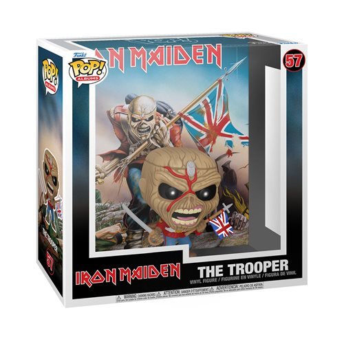 Funko Pop! 57 Iron Maiden The Trooper Album Figure with Case - Just $19.92! Shop now at Retro Gaming of Denver