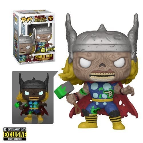 Funko Pop! 787 - Marvel Zombies Thor Glow-in-the-Dark Funko Pop! Figure - Entertainment Earth Exclusive - Just $14.99! Shop now at Retro Gaming of Denver