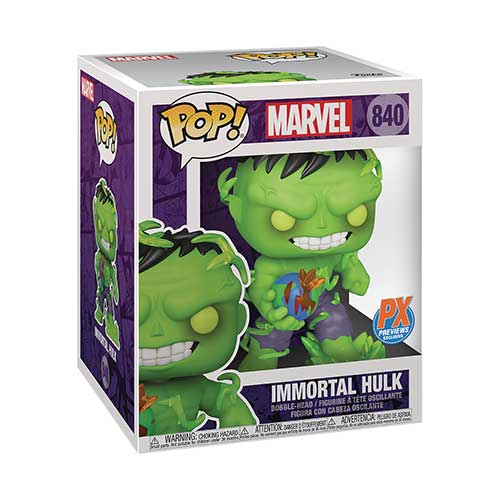 Funko Pop! 840 - Marvel - Immortal Hulk 6-Inch Vinyl Figure - PX - for just $24.67! 