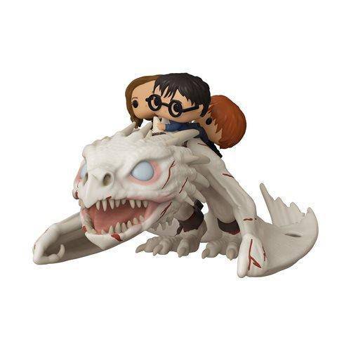 Funko Pop! 93 Pop Rides - Harry Potter - Harry, Hermione & Ron Riding Gringotts Dragon vinyl figure - for just $29.67! 