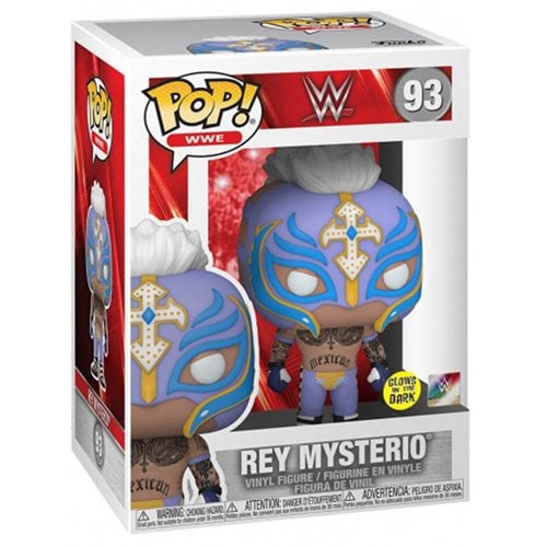 Funko Pop! 93 WWE Rey Mysterio Glow-in-the-Dark Vinyl Figure - Exclusive - Just $14.99! Shop now at Retro Gaming of Denver