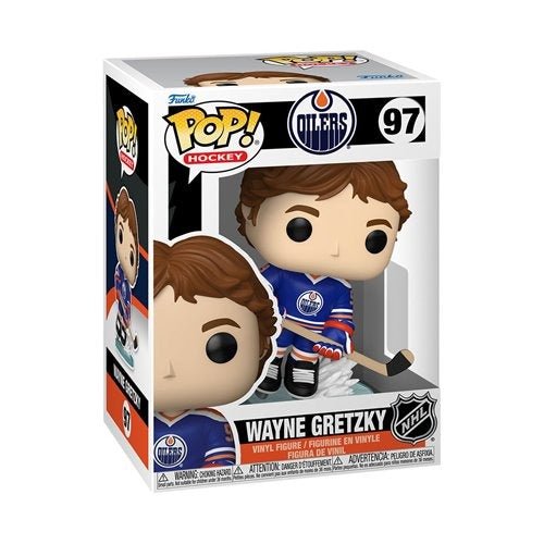 Funko Pop! 97 - NHL Legends Oilers Wayne Gretzky (Rookie) Vinyl Figure - for just $16.99! 
