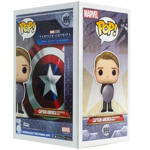 Funko Pop! 999 Marvel- Captain America with Prototype Shield Vinyl Figure - Entertainment Earth Exclusive - Just $14.99! Shop now at Retro Gaming of Denver