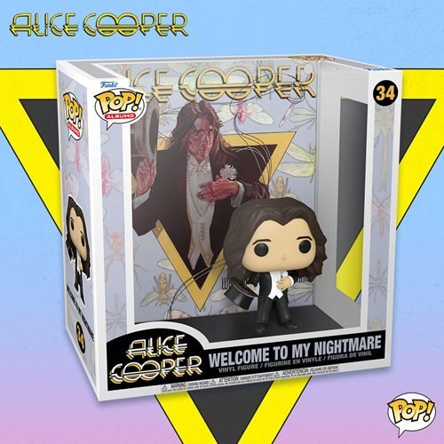 Funko Pop! Alice Cooper Welcome to My Nightmare Album Figure with Case - for just $20.67! 