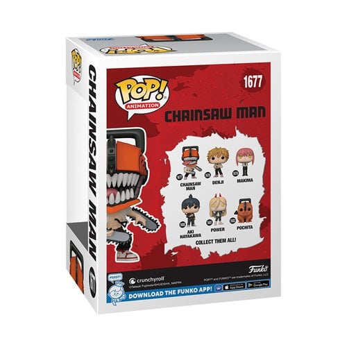 Funko Pop! Animation - Chainsaw Man Vinyl Figures - Select Figure(s) - for just $12.90! 