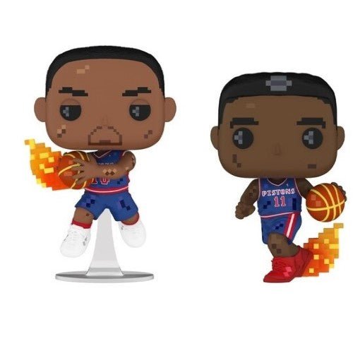 Funko Pop! Basketball NBA JAM Dennis Rodman & Isiah Thomas 2-Pack Vinyl Figure - for just $21.67! 