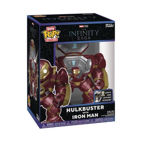 Funko Pop! Bitty Bot Marvel Hulkbuster with Iron Man Vinyl Figure - for just $20.67! 