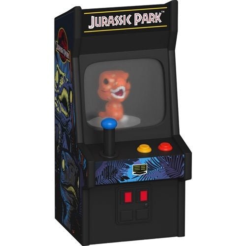 Funko Pop! Bitty - Jurassic Park Raptor Arcade Cabinet - for just $9.99! 