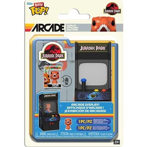 Funko Pop! Bitty - Jurassic Park Raptor Arcade Cabinet - for just $9.99! 