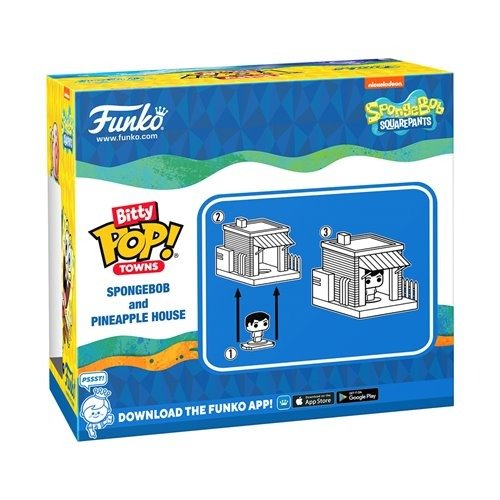 Funko Pop! Bitty Town - SpongeBob SquarePants and Pineapple House - for just $9.99! 