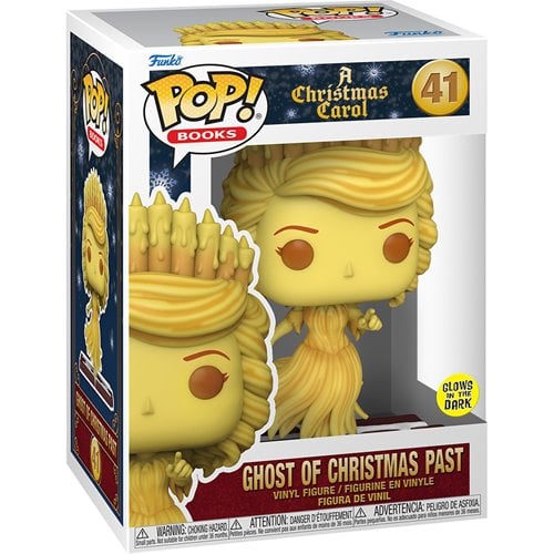 Funko Pop! Books 41 - A Christmas Carol Ghost of Christmas Past Glow-in-the-Dark Vinyl Figure - for just $14.99! 