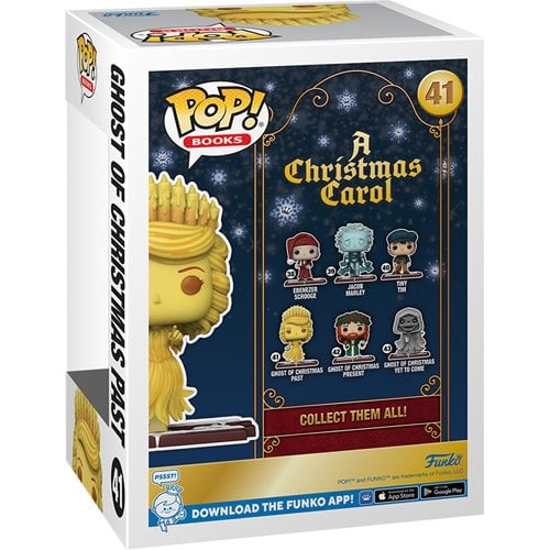 Funko Pop! Books 41 - A Christmas Carol Ghost of Christmas Past Glow-in-the-Dark Vinyl Figure - for just $14.99! 