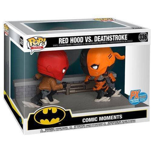 Funko Pop! DC Comic Red Hood vs. Deathstroke Comic Moment Vinyl 2-Pack - SDCC 2020 PX - Just $33.52! Shop now at Retro Gaming of Denver