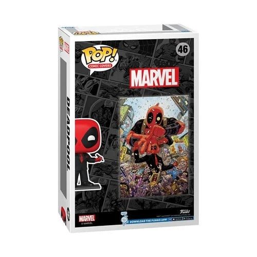 Funko Pop! Deadpool (2015) #1 Deadpool in Black Suit Comic Cover Figure with Case - Just $24.60! Shop now at Retro Gaming of Denver