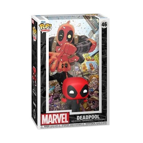 Funko Pop! Deadpool (2015) #1 Deadpool in Black Suit Comic Cover Figure with Case - Just $24.60! Shop now at Retro Gaming of Denver