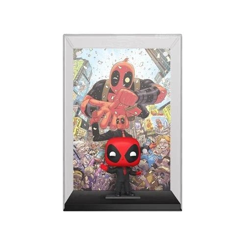 Funko Pop! Deadpool (2015) #1 Deadpool in Black Suit Comic Cover Figure with Case - Just $24.60! Shop now at Retro Gaming of Denver