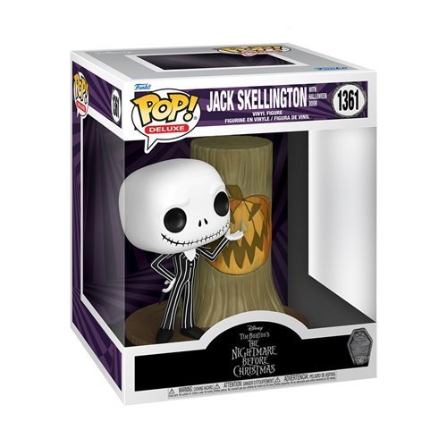 Funko Pop! Deluxe 1361 Disney - Nightmare Before Christmas - Jack with Halloween Door Vinyl Figure - for just $31.99! 