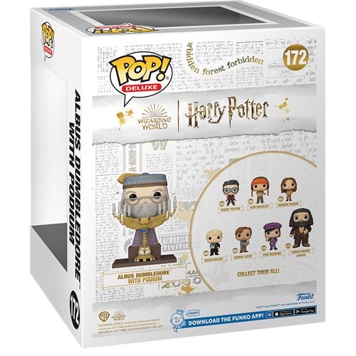 Funko Pop! Deluxe #172 Harry Potter and the Prisoner of Azkaban - Dumbledore with Podium Vinyl Figure - for just $25.99! 