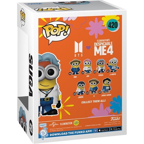 Funko Pop! - Despicable Me 4 Minion x BTS Vinyl Figure - Select Figure(s) - for just $14.99! 