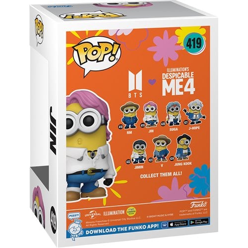 Funko Pop! - Despicable Me 4 Minion x BTS Vinyl Figure - Select Figure(s) - for just $14.99! 